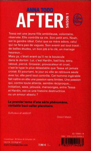 Actual product image After. Tome 1 (French, Anna Todd, 2016)