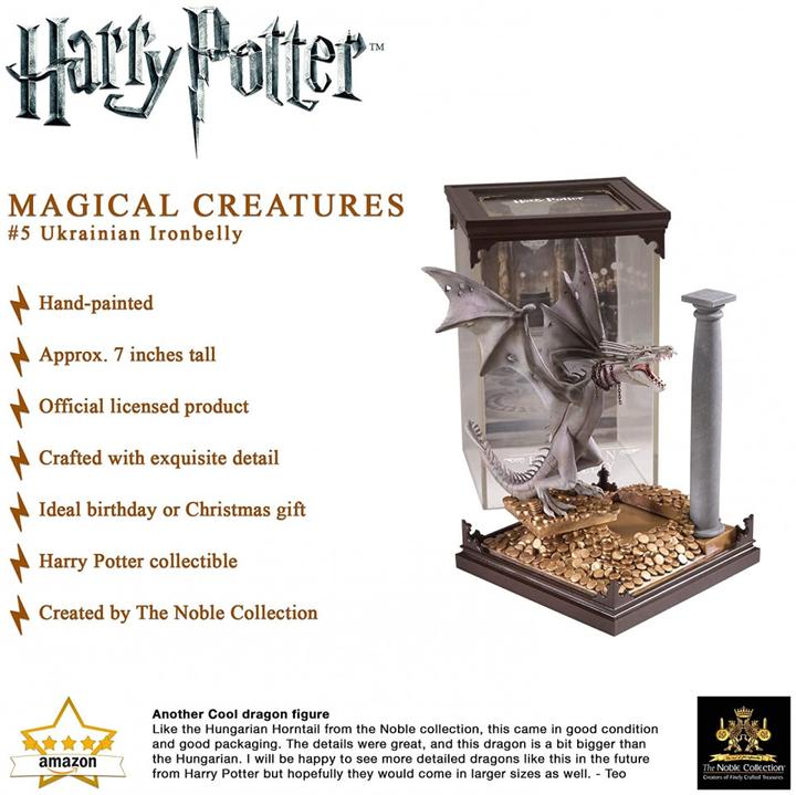 Produktbild Noble Collection Harry Potter - Magical Creatures: Ukrainian Ironbelly