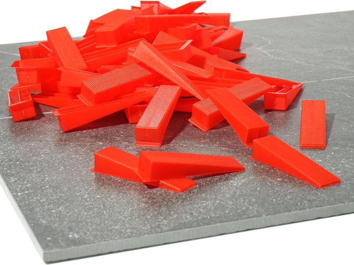 Produktbild XPOtool Fliesen Nivelliersystem Keile 1000 Stück Fliesenkeile Montagekeile