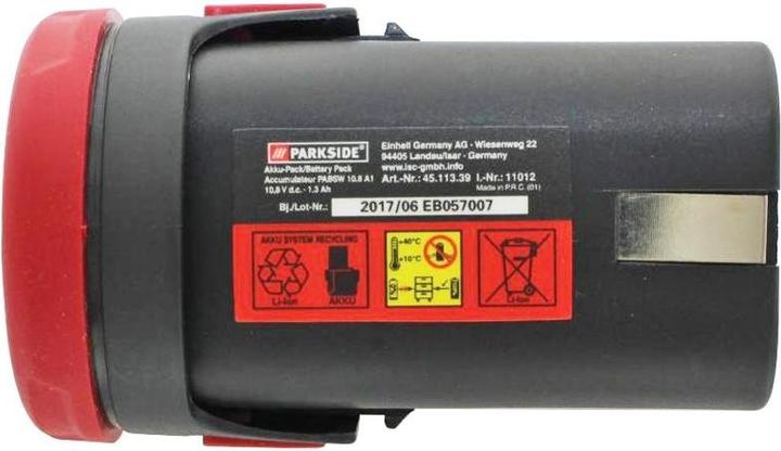 Actual product image Parkside Battery (10.8 V)