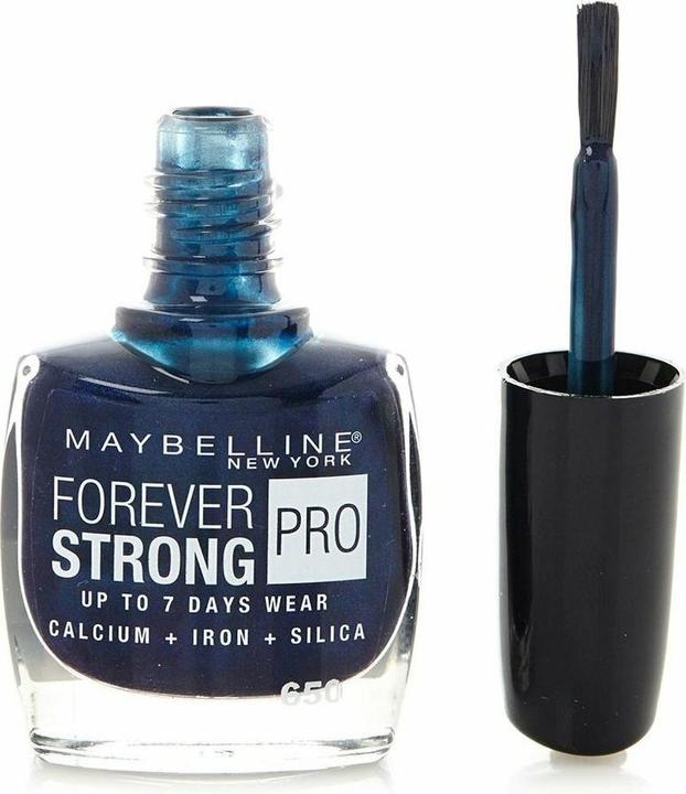 Immagine prodotto Maybelline New York Maybelline Forever Strong Pro Smalto per unghie 650 Blu Notte 10ml