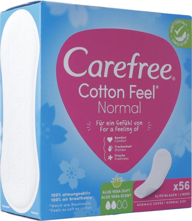 Produktbild Carefree Cotton Feel (56 x, Slipeinlagen)