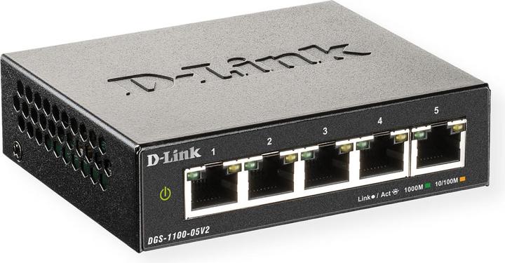 Productafbeelding D-Link DGS 1100-05V2 (5 Havens)