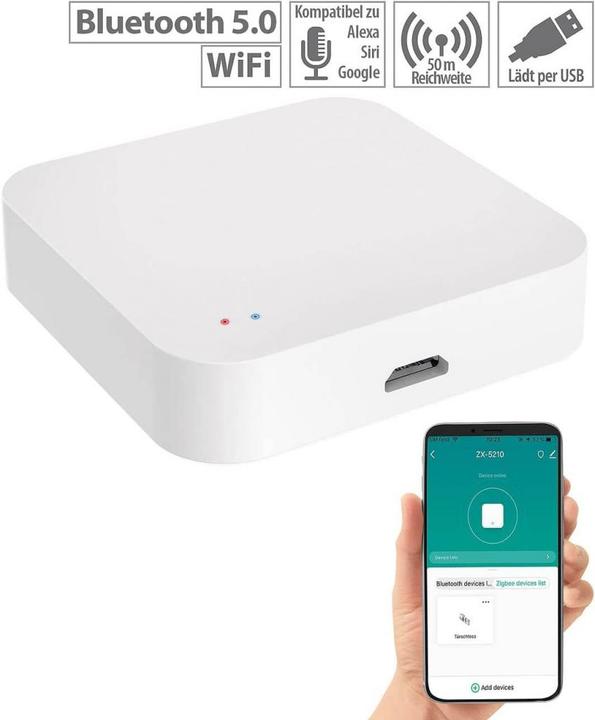 Actual product image Luminea WLAN gateway
