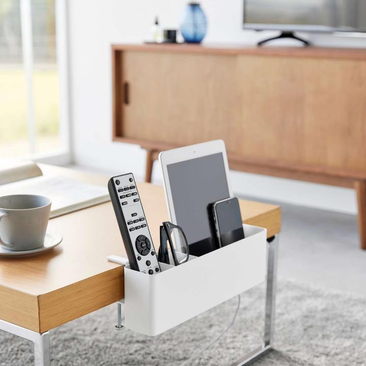 Actual product image Yamazaki Schmaler Tisch-Klemm-Korb TOWER