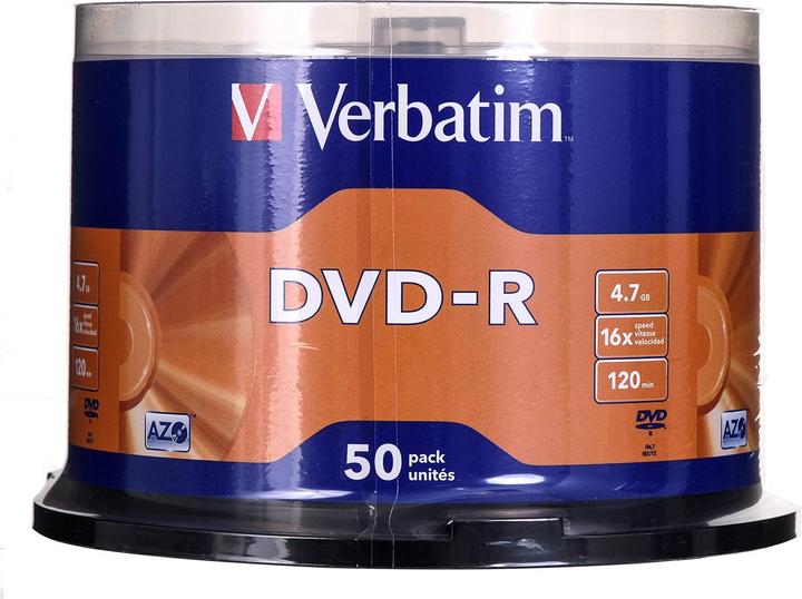 Produktbild Verbatim Dvd-R (50 x)