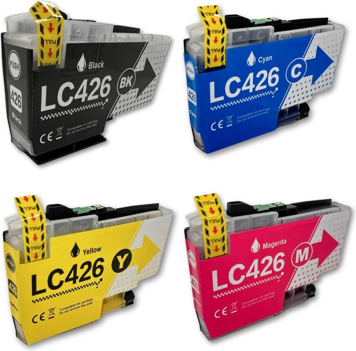 Actual product image Hermex Compatible ink cartridge for Brother MFC-J4540DW (M, Y, FC, C)
