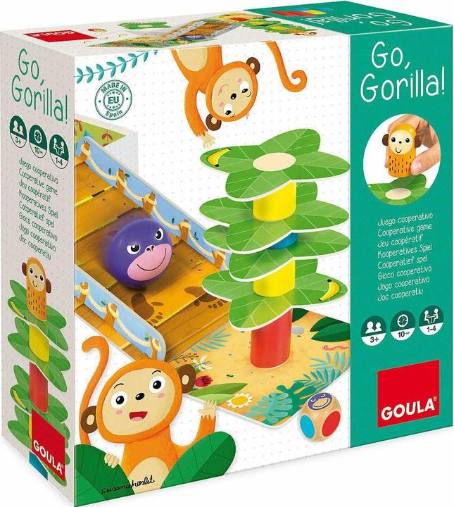 Produktbild Goula Go, Gorilla! (Deutsch, Italienisch, Französisch)