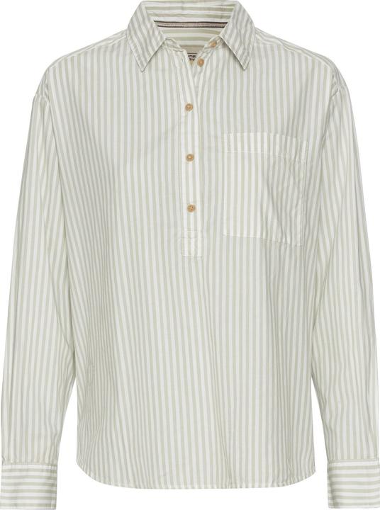 Camel Active Gestreifte Bluse aus reiner Baumwolle