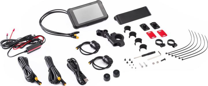 Actual product image Albrecht Midland BikePlay Guardian motorbike multimedia system