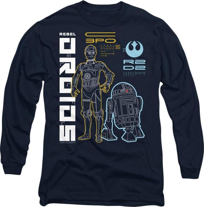 Immagine prodotto Star Wars Rebel Droids Maglietta Adulto Unisex (L)