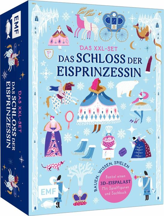 Actual product image The XXL set - The castle of the ice princess (30 pieces)