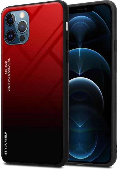 Actual product image Cadorabo TPU 2 colors glass cover (Apple iPhone 12, Realme 12 Pro+)