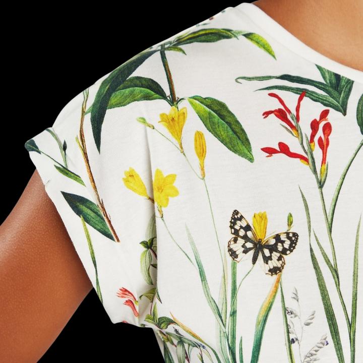 Immagine prodotto Dedicated T-shirt Visby Flower Field Off-White XS (XS)