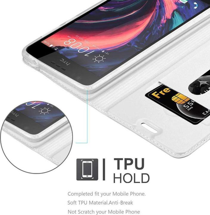 Produktbild Cadorabo Book Classy Style Cover (HTC Desire 825, HTC Desire 10 Lifestyle)