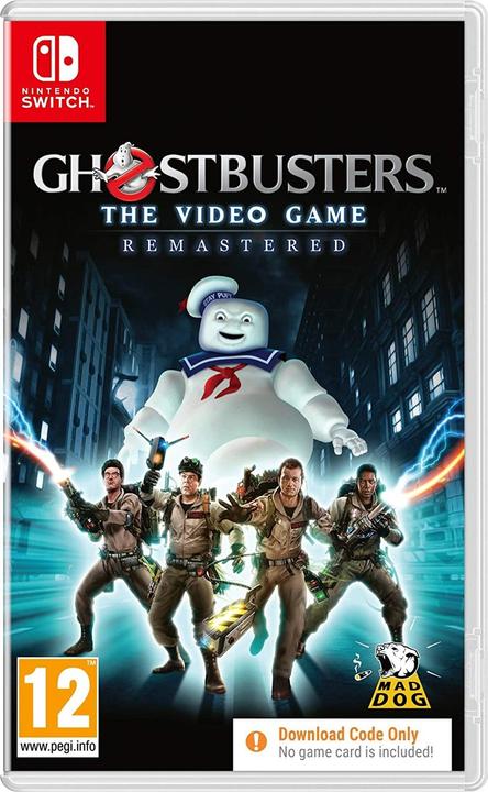 Actual product image Mad Dog Games Ghostbusters: The Video Game Remastered (Code in a Box) (Switch, Switch Lite, Switch OLED)