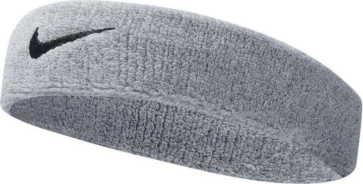 Produktbild Nike Unisex Erwachsene Swoosh Headband/Stirnband, Grau (Grey Heather/Black), Einheitsgrösse
