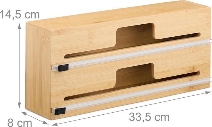 Immagine prodotto Relaxdays Distributore pellicola da cucina