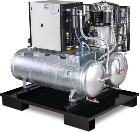 Image du produit Stürmer Compresseur à piston stationnaire AIRPROFI DUO 853/2x100/10 K - avec 2 réservoirs d'air comprimé de (10 bar, 100 l)