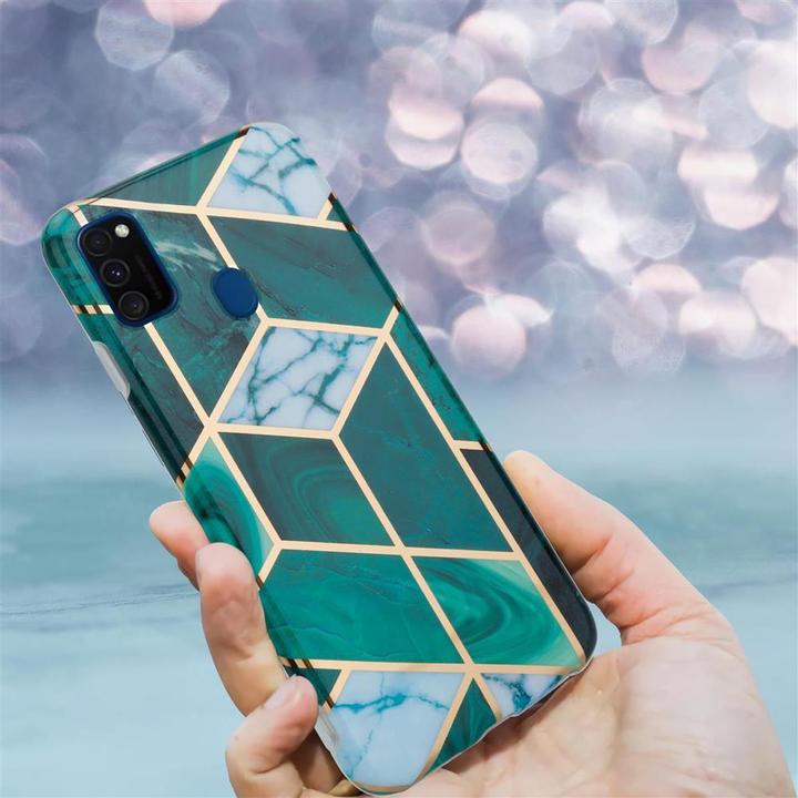 Actual product image Cadorabo IMD TPU Colorful Marble Cover (Huawei P20 Lite)
