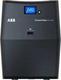 Actual product image ABB PowerValue 11LI Up 1000VA (1000 VA, 600 W, Line-interactive UPS)