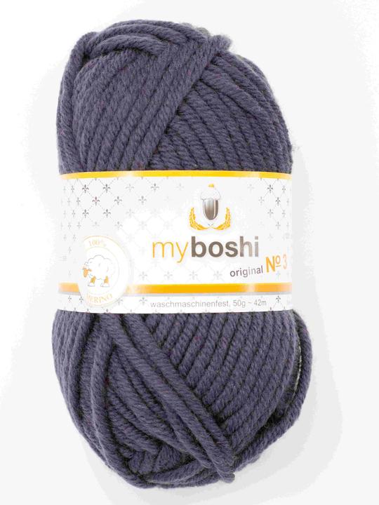 Image du produit Myboshi Laine n° 3 col. 395 anthracite (42 m)