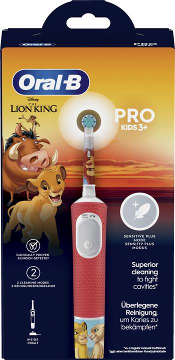 Actual product image Oral-B Pro Kids The Lion King (Oscillating toothbrush)