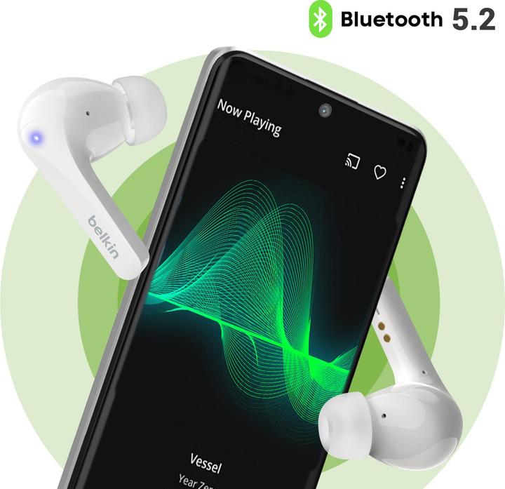 Produktbild Belkin Soundform Motion (ANC, 9 h, Kabelgebunden)