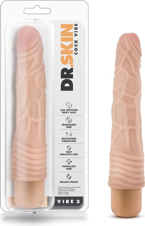 Image du produit Blush Dr. Skin â Vibrateur Cock Vibe no2 â Beige