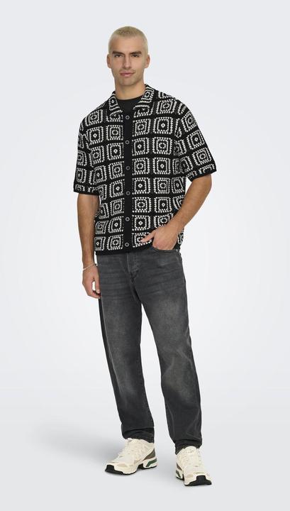 Actual product image Only & Sons ONSBART Gestricktes Polo-Hemd Polo (XL)