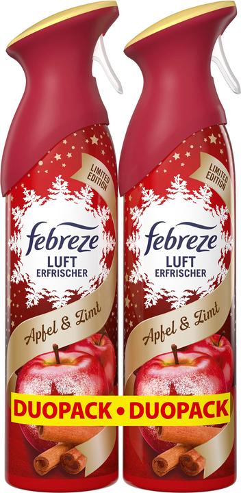 Image du produit Febreze Lufterfrischer Apfel-Zimt Duo 2x185ml Lufterfrischer