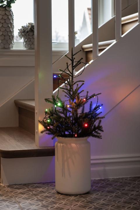 Produktbild Konstsmide 1470-100 LED Lichterkette, mit an/aus Schalter, 6h Timer (7.85 m)