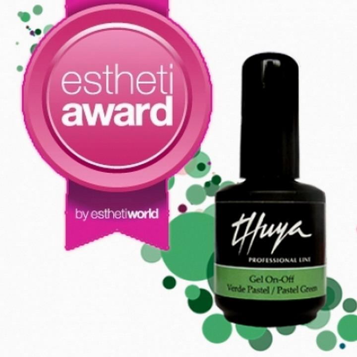 Image du produit Thuya Gel-On-Off "Vert pastel" (Vert pastel, Vernis à ongles effet gel)