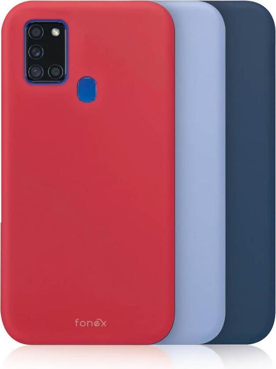 Immagine prodotto Fongex Galaxy A21s - Set di 3 manicotti in silicone arcobaleno (Samsung Galaxy A21s)