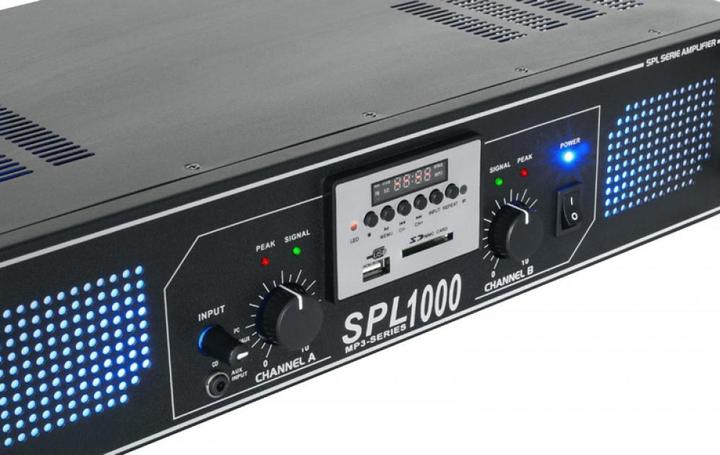 Image du produit Skytec Amplificateur de puissance SPL 1000MP3
