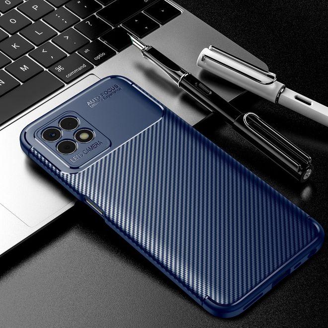 Actual product image MU Style Carbon Fiber TPU Softcase Series (Realme 8i)
