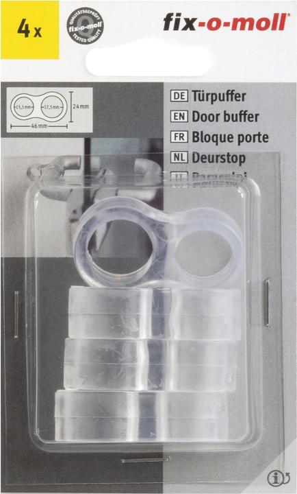 Image du produit Fix-o-moll Butoir de poignée de porte (4 pièce(s))