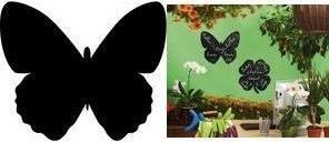 Actual product image Securit Silhouette Butterfly (Blackboard, 30 x 36 cm)