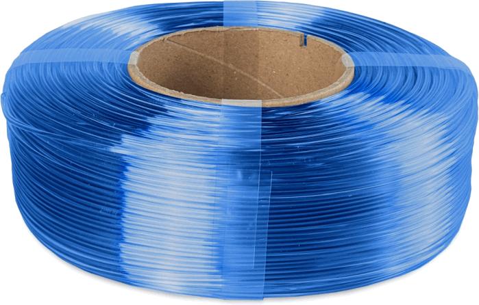 Image du produit The Filament ReFill PETG 1.75mm TRANSPARENT BLUE 1kg (PETG, 1.75 mm, 1000 g, Transparent)