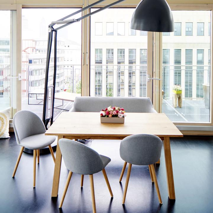 Actual product image Ikarus Mons upholstered bench (159 cm)