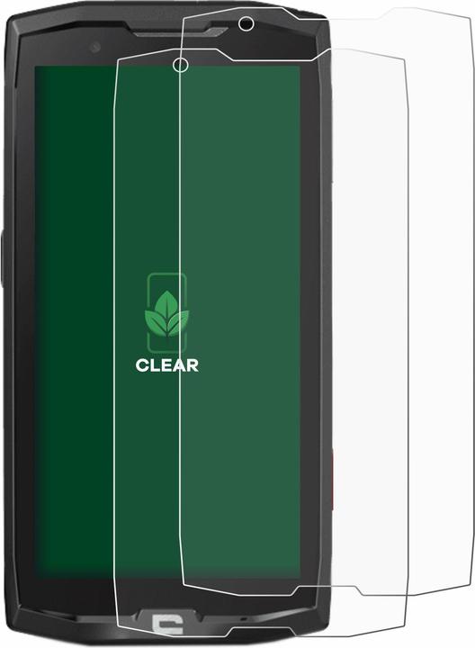 Produktbild ScreenLeaf Schutzfolie nachhaltiger Displayschutz Displayschutzfolie Folie Klar Transparent (2 Stück, Crosscall Core X4)