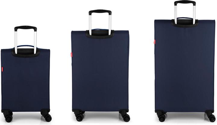 Produktbild Gabol Cloud 4 Rollen Kofferset 3-teilig mit Dehnfalte (113 l, XL (ab 115l))