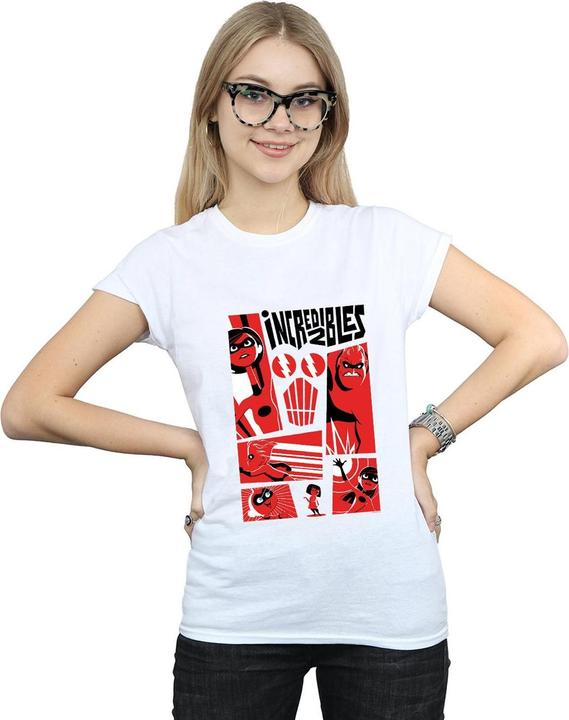 Immagine prodotto Disney The Incredibles Collage Maglietta Donna (S)
