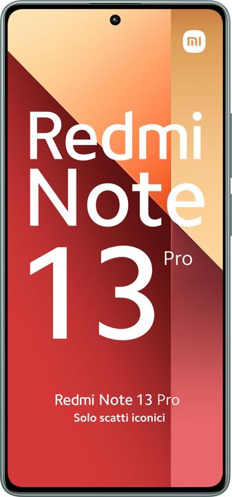 Produktbild Xiaomi Redmi Note 13 Pro (256 GB, Forest Green, 6.67", Hybrid Dual SIM, 200 Mpx, 4G)