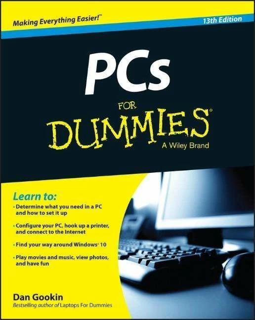 Actual product image PCs For Dummies (English, Dan Gookin, 2015)