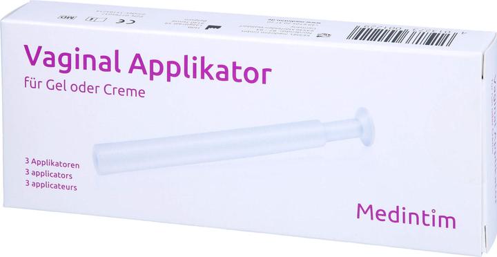 Image du produit Medintim Applicateur vaginal pour gel/crème, 3 pces (Gel intime)