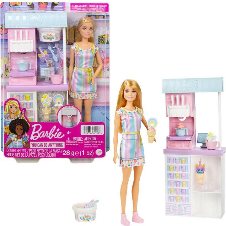 Actual product image Barbie Ice Cream Shop Playset