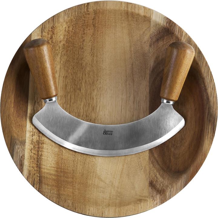 Image du produit Jamie Oliver Hachoir demi-lune & planche