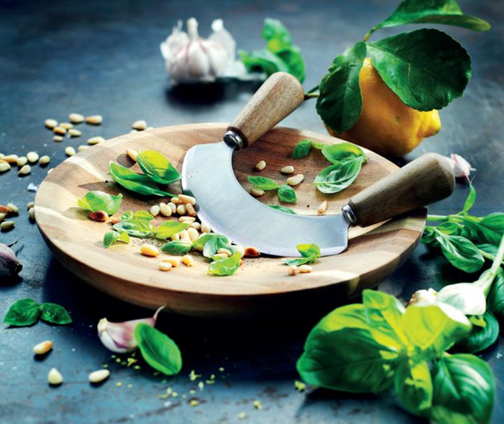 Image du produit Jamie Oliver Hachoir demi-lune & planche