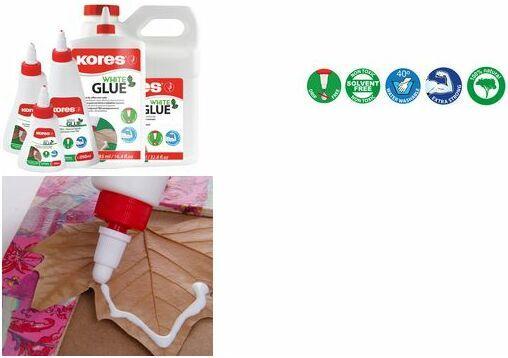 Actual product image Kores white glue (125 g, 125 ml)